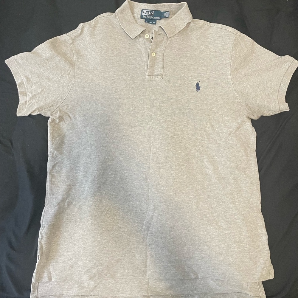 Short sleeved polo by Ralph Lauren.